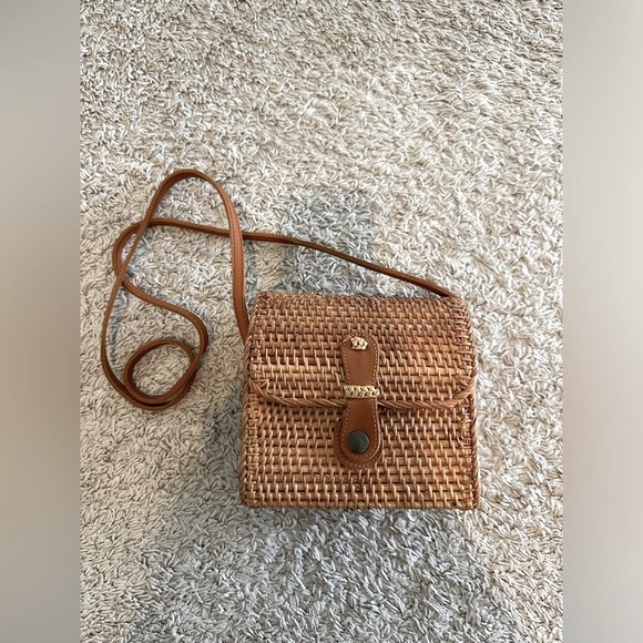 handmade Handbags - Rattan Bag - Bali Bag - Straw Bag - Handwoven Shoulder Bag - Boho Summer Purse